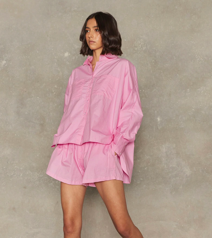 Pampa Relaxed Shirt - Pink